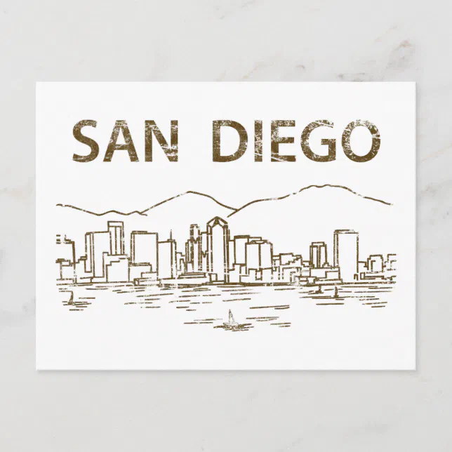 Vintage San Diego Postcard | Zazzle