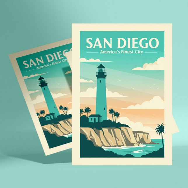 Vintage San Diego Postcard (Creator Uploaded)