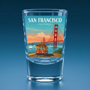 Vintage San Francisco California Shot Glass