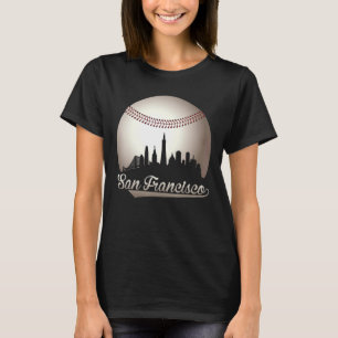 Vintage San Francisco City On Giant Baseball T-Shirt