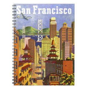 Vintage San Francisco Notebook