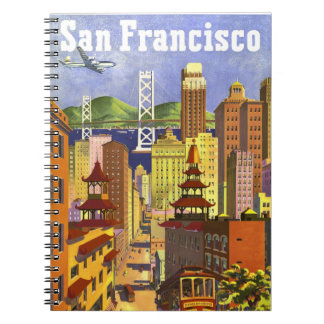 Vintage San Francisco Notebook