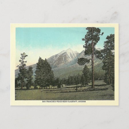 Vintage San Francisco Peaks Postcard