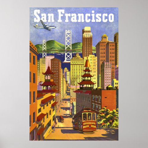 Vintage San Francisco Poster