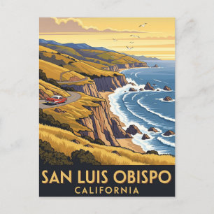 Vintage San Luis Obispo California Postcard