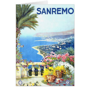 Vintage San Remo Italy Europe Travel
