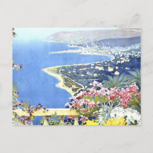 Vintage San Remo Italy Europe Travel Postcard