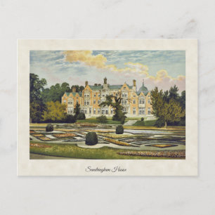 Vintage Sandringham House Norfolk England Postcard