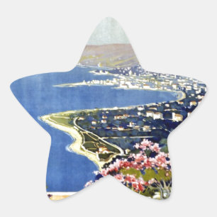 vintage-sanremo-travel-poster star sticker