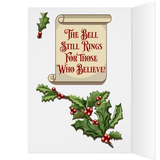 Vintage Santa 5x7 `Card (Inside (Left))