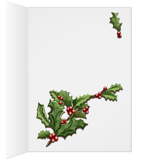 Vintage Santa 5x7 `Card (Inside (Right))