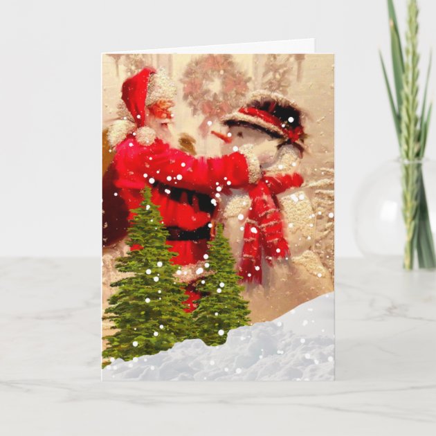 17 Vntage Holday Chrstmas Cards - Snowman Themed - (NBPE#2627E) - Etsy - View #6