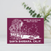Vintage Santa Barabara California (Standing Front)