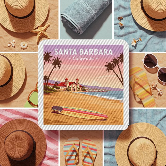 Vintage Santa Barbara California Patch (Creator Uploaded)