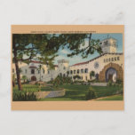 Vintage Santa Barbara County Court House Postcard at Zazzle