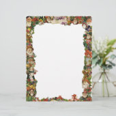 Vintage Santa Christmas Border (Standing Front)