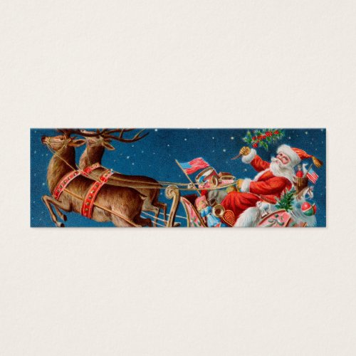 Santa LOVE Note or Gift tag to Customize Business Card