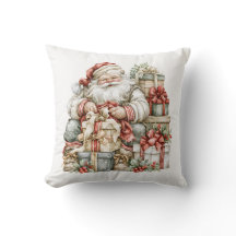 Vintage Santa Christmas Gifts