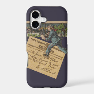Vintage Santa Christmas Letter iPhone 17 Case