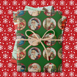 Vintage Santa Claus 3 Christmas  Wrapping Paper Sheets<br><div class="desc">Vintage Santa Claus 3 Christmas Wrapping Paper Sheets</div>