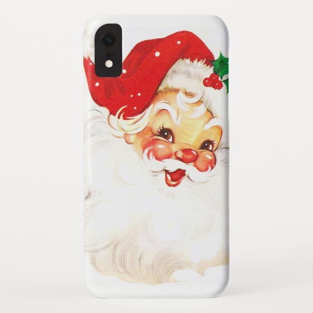 Vintage Santa  Claus Case-Mate iPhone Case (Back)
