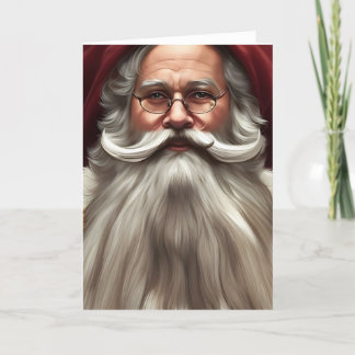 Vintage Santa Claus Christmas Card