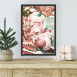 Vintage Santa Claus Christmas Framed Art Print<br><div class="desc">The perfect addition to my vintage Santa Claus collection, festive vintage Christmas decor. Beautiful Christmas wall art print, featuring a vintage Santa Claus. This charming and nostalgic piece captures the essence of the holiday season, adding a touch of vintage flair to your home decor. Perfect for spreading Christmas cheer and...</div>