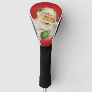 Vintage Santa Claus Christmas Golf Head Cover