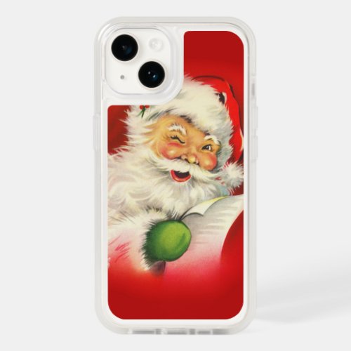 Vintage Santa Claus Christmas OtterBox iPhone 14 Case