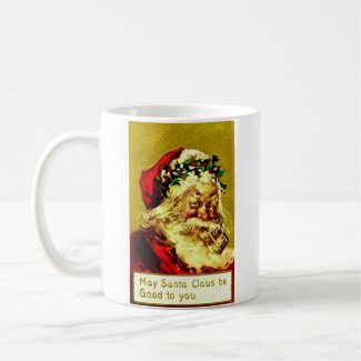Vintage Santa Claus Coffee Mug