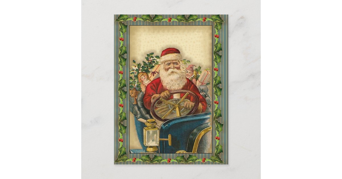 Santa Claus Postcards Retro Reproductions
