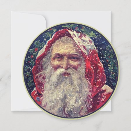 Vintage Santa Claus Invitation