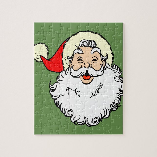 Vintage Santa Claus Jigsaw Puzzle (Vertical)
