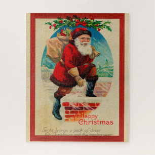 Vintage Santa Claus Jigsaw Puzzle