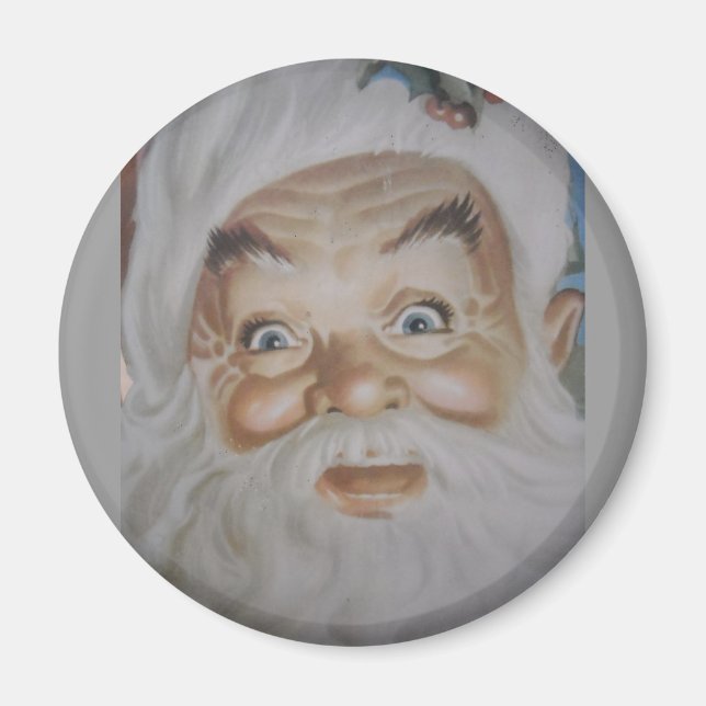 Vintage Santa Claus Magnet (Front)