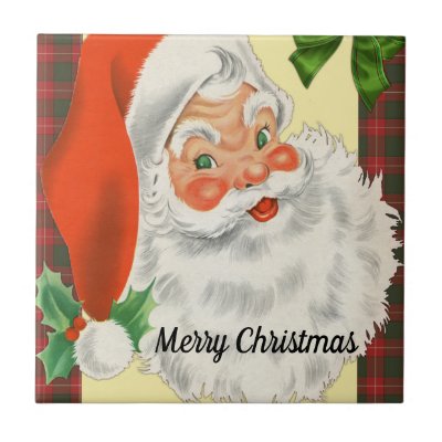 Vintage Santa Claus Old Fashioned Christmas