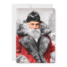 Vintage Santa Claus Photo