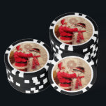 Vintage Santa Claus Snowman Christmas Poker Chips<br><div class="desc">Vintage Santa Claus Snowman Christmas Poker Chips features a jovial Santa Claus and snowman in the snow. Perfect for Christmas favors,  stocking fillers,  Christmas parties fun gift ideas. Created by Evco Holidays www.zazzle.com/store/evcoholidays</div>
