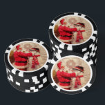Vintage Santa Claus Snowman Christmas Poker Chips<br><div class="desc">Vintage Santa Claus Snowman Christmas Poker Chips features a jovial Santa Claus and snowman in the snow. Perfect for Christmas favors,  stocking fillers,  Christmas parties fun gift ideas. Created by Evco Holidays www.zazzle.com/store/evcoholidays</div>