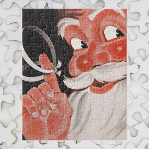 Vintage Santa Claus with Reminder String on Finger Jigsaw Puzzle