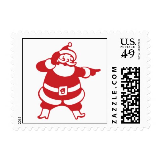 Vintage Santa Clause Stamp | Zazzle