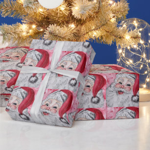 Vintage Santa Clause  Wrapping Paper
