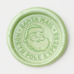 Vintage Santa ClausMai North Pole Special Delivery Wax Seal Sticker<br><div class="desc">Introducing the Perfect Holiday Touch: Vintage Santa ClausMai North Pole Special Delivery Wax Seal Sticker Capture the charm and nostalgia of the holiday season with our exquisite Vintage Santa Claus Wax Seal Stamper. Designed to add an extra layer of enchantment to your festive greetings, gifts, and invitations, this stamper is...</div>