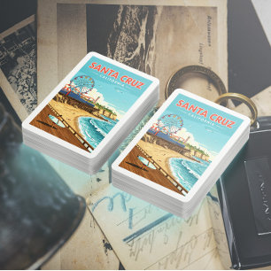 Vintage Santa Cruz California Poker Cards
