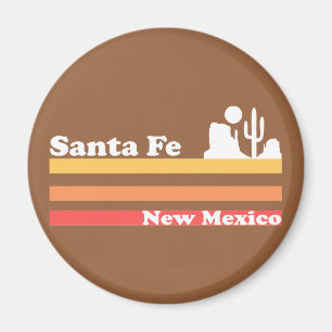 Vintage Santa Fe New Mexico Magnet