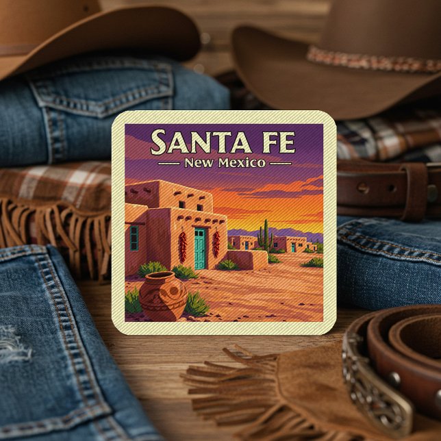 Vintage Santa Fe New Mexico Patch (Creator Uploaded)