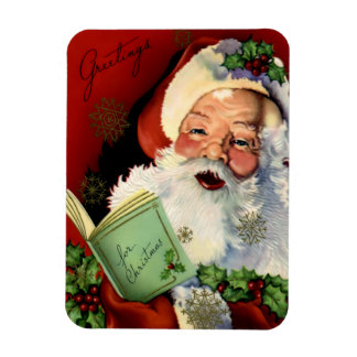 Vintage Santa Flex Magnet