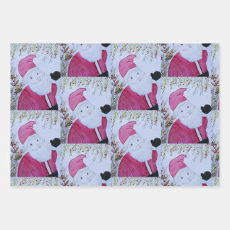 Vintage Santa Gift Wrap