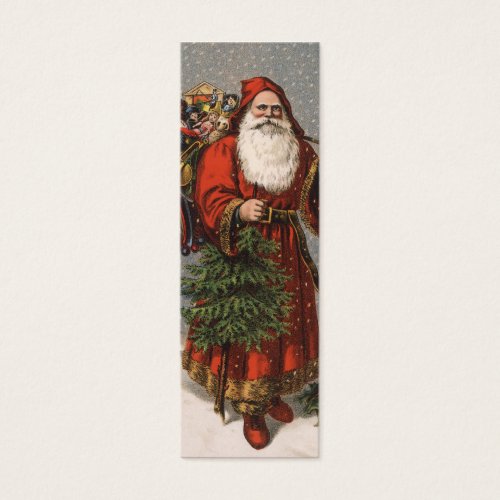 Vintage Santa Love note or Gift tag