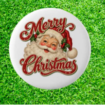 Vintage SANTA, MERRY CHRISTMAS